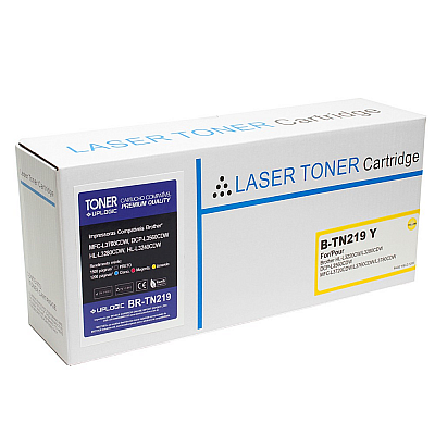 Toner Compatível com Brother TN-219Y Amarelo L3760 L3560 L3240 L3280