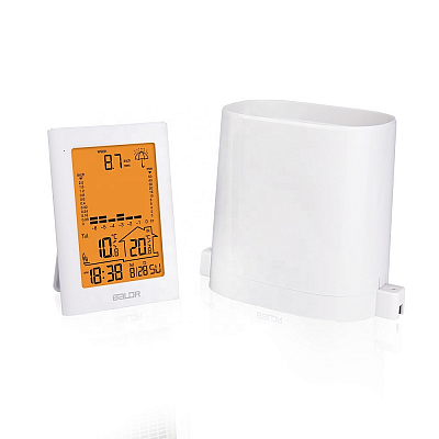 Pluviometro Digital Automático Sem Fio Baldr BRANCO