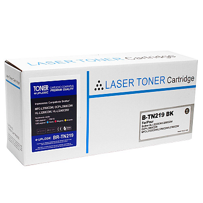 Toner Compatível com Brother TN-219BK Preto L3760 L3560 L3240 L3280
